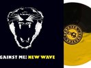Against Me New Wave  Limited Yellow Gold Swirl on Black Colored Vinyl LP SEALED
