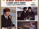 The Beatles A HARD DAYS NIGHT - 1964 US Capitol Picture Sleeve Only