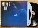 KENNY G - Live 2 Vinyl LP Set EX To NM Michael Bolton Smooth Jazz Songbird 1989