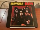 THE EVOLUTION OF  KISS THE SAGA CONTINUES  LP NEAR MINT/MINT RARE