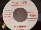 Rebels WILD WEEKEND / WILD WEEKEND CHA CHA (SURF ROCK 45) #0094 PLAYS VG++