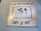 LOVE AND ROCKETS EARTH.SUN.MOON VINYL RECORD LP 1987 RED LABEL ALT ROCK VG+/VG