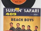 SURF ROCKERS 45 w PIC SLEEVE - BEACH BOYS - SURFIN; SAFARI - HEAR- 1962 CAPITOL