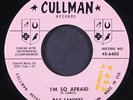 RAY SANDERS: i'm so afraid / i can't resist you CULLMAN 7