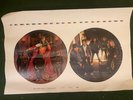 IRON MAIDEN 2 sided proof picture disc sheet