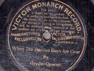 168g6.  Haydn Quartet - When the Harvest Days Are Over - Pre-dog Victor 3180