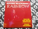 Ritchie Blackmore's Rainbow Man On The Silver Mountain 45 Tours 1975