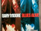 GARY MOORE - BLUES ALIVE - 1993 - Virgin UK - Limited Ed. - Poster - LP - Vinyl