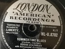78 rpm records Eddie Cochran - Summertime Blues / Love Again