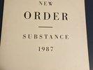 New Order Substance Album  LP W/Inners (Embossed Text) 1987 Factory Records