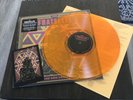 The Fratellis In Your Own Sweet Time Orange Vinyl Record Signed