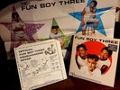 FUN BOY THREE (Terry Hall / The Specials) w/ Poster/Merch 1st press 12