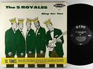5 Royales - Sing For You LP - King No Crown Mono DG