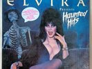 Elvira Presents Haunted Hits NM 2-LP + Poster Cramps Alice Cooper Tubes Sexy