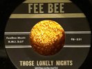 northern soul SOUL COMMUNICATORS Those Lonely Nights FEE BEE 221 M-