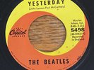 Yesterday Act Naturally Beatles Capitol 5498 W/BLACK Subsidiary Perimeter Print