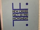NEW ORDER - Movement Vinyl LP Fact 50 (1981 First Pressing) Very Good Condition