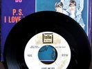 Beatles WL PROMO 45 w Picture Sleeve Love Me Do Tollie 1964 VG