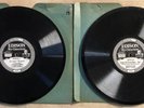 2 Edison Re-Creation 78s Records: Silent Night/Nazareth; Songs Other Days 1&2
