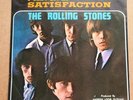 ROCK - ROLLING STONES RARE SATISFACTION PICTURE SLEEVE & 45 RPM