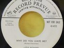 Hear Rare 1952 LITTLE RICHARD RCA PROMO 45 - WHY DID YOU LEAVE ME?