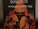 Samhain November Coming Fire Vinyl **SEALED** FanZine Vinyl Samhain 3