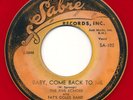 FIVE ECHOES - Baby Come Back To Me / Lonely Mood - SABRE - Doo Wop R&B 45