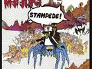 The Meteors - Stampede LP - COLORED Vinyl Album - SEALED NEW Psychobilly Record