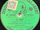 Orchestre Mitchell's Jazz-Kings : La-Haut (Maurice Yvain) DISQUE 78 RPM SALABERT