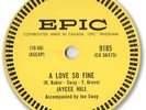 Rare 1956 JAYCEE HILL Rockabilly 78 RPM Record. A Love so Fine. Near mint