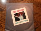 LED ZEPPELIN GOING TO CALIFORNIA 2LP GREEN VINYL 1984 BOX TOP RECORDS EXCELLENT