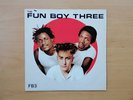 Fun Boy Three Vinyl Record - S/T Album - With Poster & Merchandise Leaflet