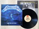 METALLICA Ride The Lightning LP 1984 ORIG UK 1st Pressing No Barcode MFN 27