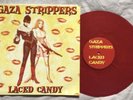 GAZA STRIPPERS - Laced Candy - LP Red Vinyl 10” Punk  Mans Ruin Records Rare