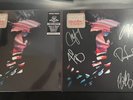 Mayday Parade SIGNED What It Means To Fall Apart Clear Black Cloud Magenta Vinyl