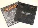 DEF LEPPARD ' DIAMOND STAR HALOS VINYL 2LP SIGNED / AUTOGRAMM 
