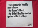This is Howlin' Wolf's New Album LP LPS 319 Blues Cadet Concept
