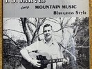 mountain music bluegrass style- jd jarvis lp