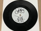 Feeder - Signed Down By The Rover RARE Test Press White Label 7 Inch Vinyl