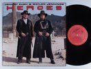 JOHNNY CASH & WAYLON JENNINGS Heroes COLUMBIA LP VG++ promo r