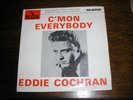 EDDIE COCHRAN C'MON EVERYBODY E.P LIBERTY LEP 2111