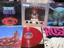 8 LP RUSH Lot:2112,Fly By Night,Hemispheres RED,All The World’s A Stage,Moving P