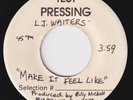 L.J. WAITERS Make It Feel Like TEST PRESSING 7