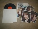 Beatles White Album Capitol Orange Label LP with Poster & 4 Photos
