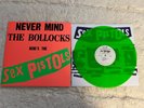 SEX PISTOLS NEVER MIND THE BOLLOCKS  GREEN VINYL LP