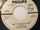 CLYDIE KING - ONLY THE GUILTY CRY / BY NOW - PHILIPS PROMO 4010…