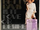 Betty Davis Is It Love Or Desire Vinyl Gatefold 180 Gram Sundazed Sealed New