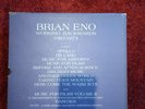 Brian Eno Working Backwards 1983-1973