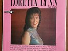 Loretta Lynn Sings LP Record - VG/VG - Plays Very Well