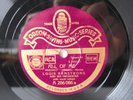 78rpm LOUIS ARMSTRONG - All of me / New Tiger Rag - ODEON SWING 1932